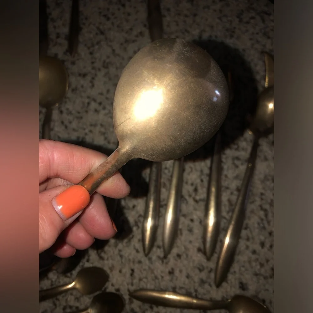 Vintage Brass Flatware